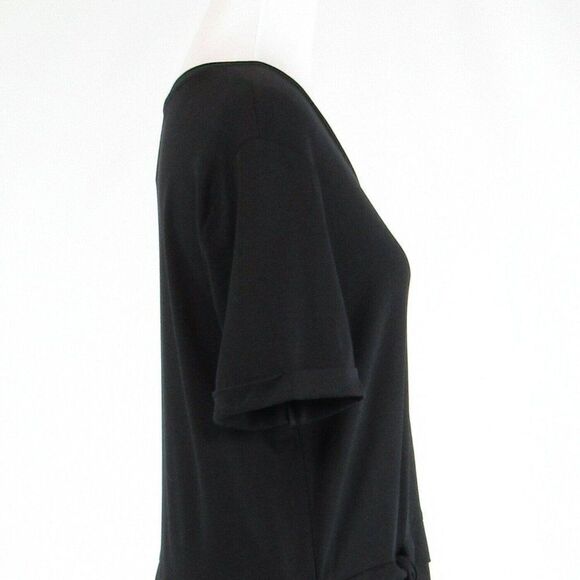 Black KURT WOODS shift dress L - Picture 6 of 8